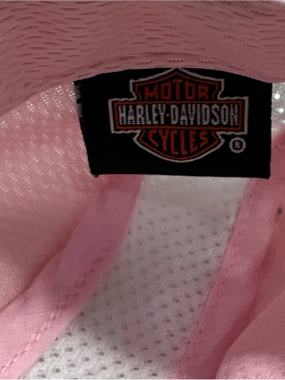 Harley-Davidson light pink